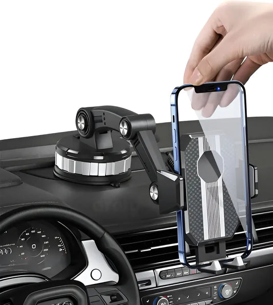 Soporte Para Carro Porta Celular Holder 360° Ventosa Universal