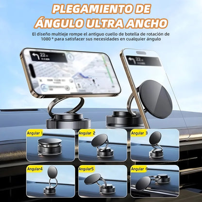 Kit X2 Soportes Para Celular Magnético Holder Gira 360° Universal