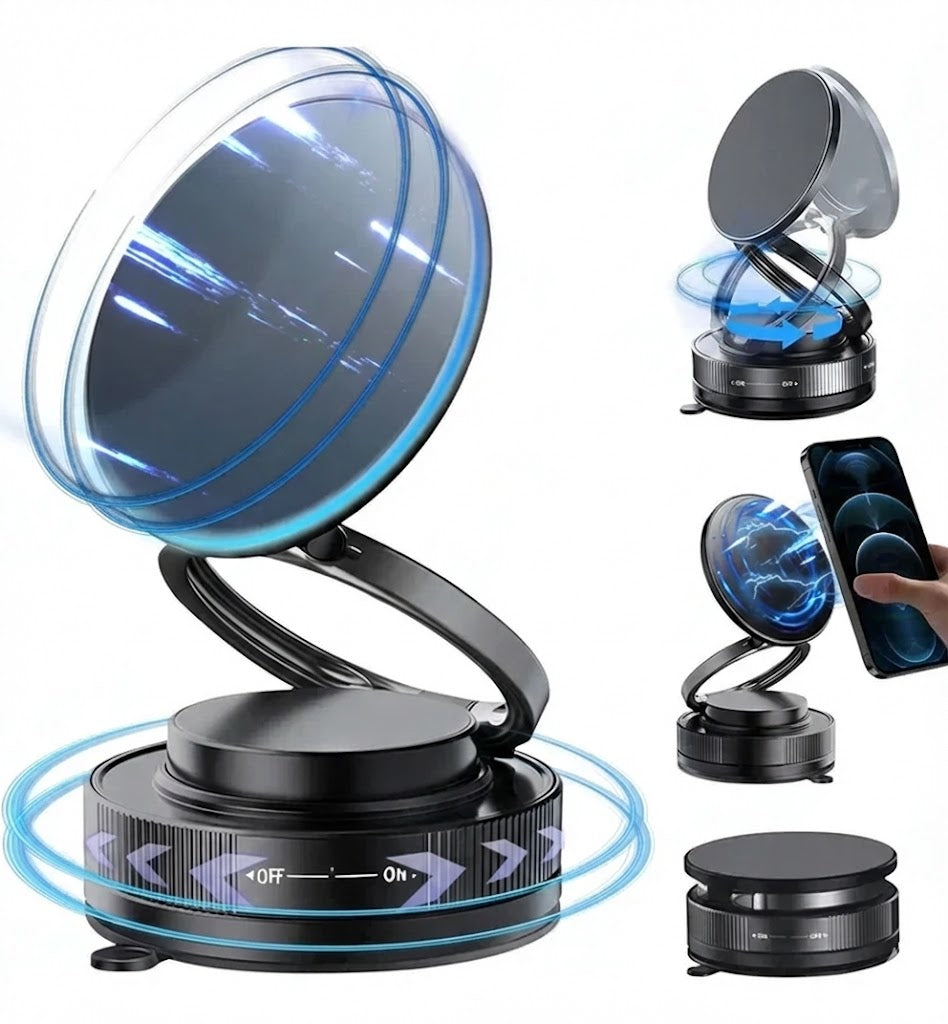Kit X2 Soportes Para Celular Magnético Holder Gira 360° Universal