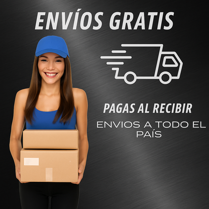 Envíos gratis y pago al recibir en toda Colombia